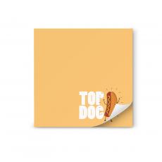 Delicious Work! Praise Pun Sticky Notes - Sticky Notes