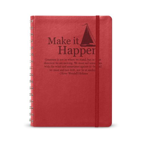 Hera Journal - Make it Happen Sailboat Corporate Gifts - Journal Books - Hera Journal - Make it Happen Sailboat