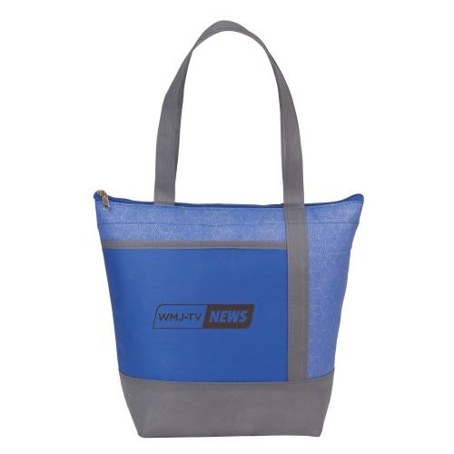 Coolers & Lunch Bags Chrome NonWoven 9 Can Lunch Cooler SM5819RYL