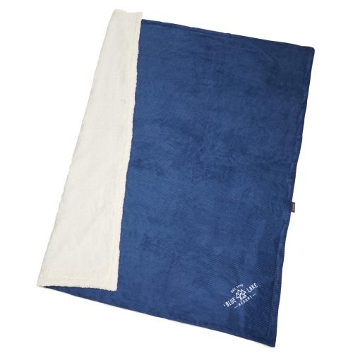 Field and Co. Corduroy Sherpa Blanket 108146NY
