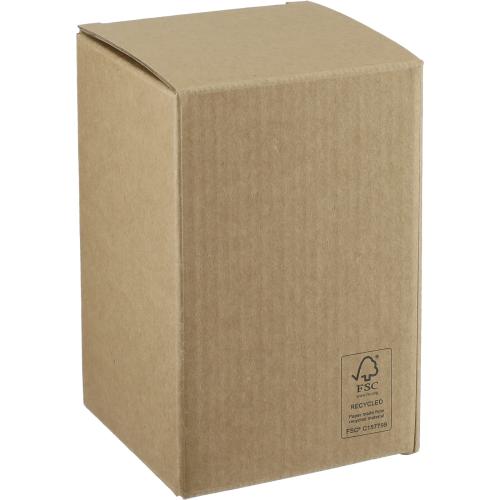 Easton Glass cup with FSC Bamboo lid 12oz 160022CL Ceramic & Coffee