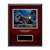 Make It Happen Rosewood Individual Award Plaque - Awards & Recognition