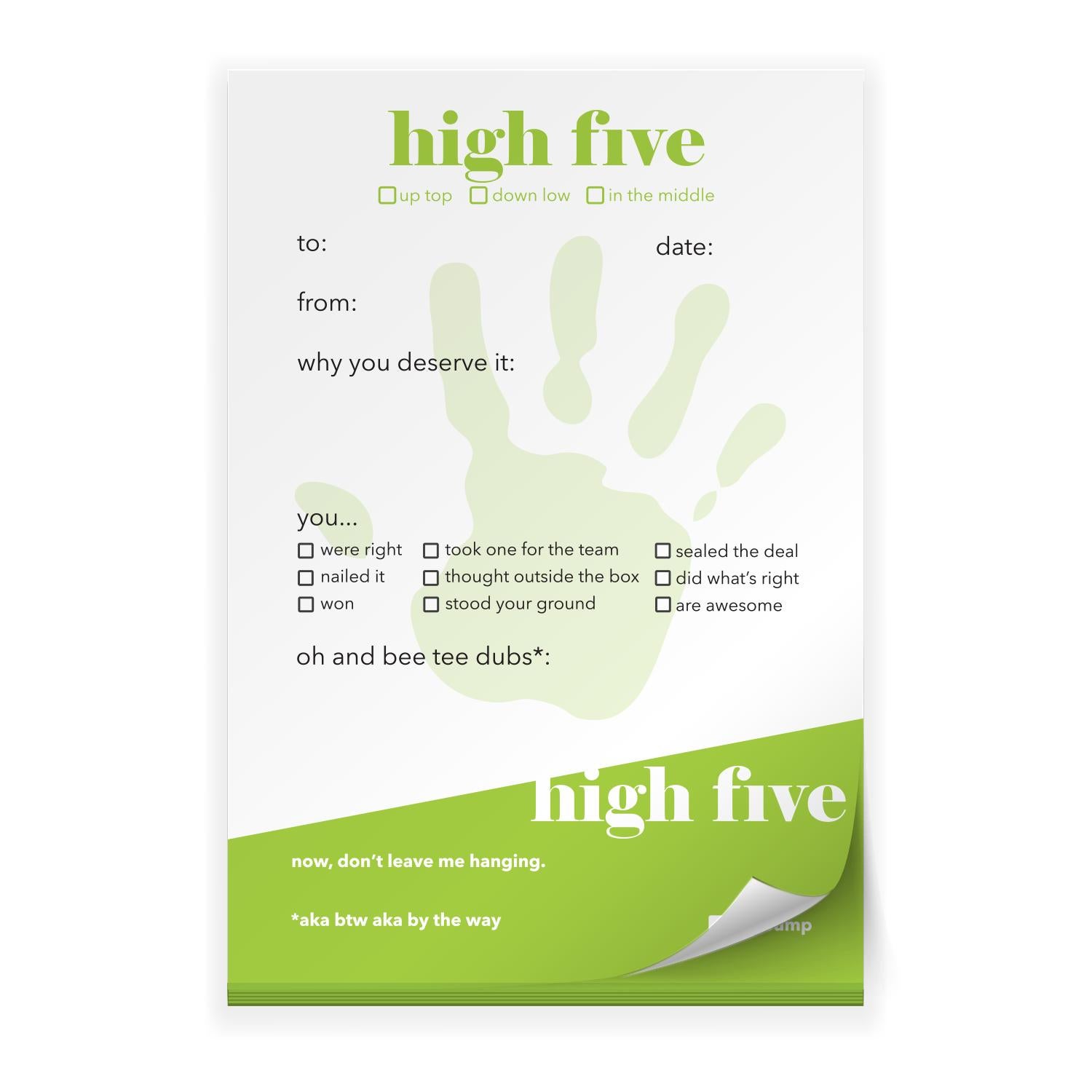 Bee Reward Notepad • Special Teachers Award • Pack Of 50