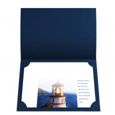 Academic Achievement Linen Certificate Folders - Certificate Awards