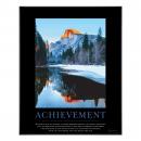 Achievement Mountain Motivational Poster