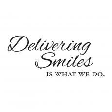 Delivering Smiles Vinyl Wall Decal - Vinyl Wall Decals