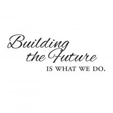 Building the Future Vinyl Wall Decal - Vinyl Wall Decals