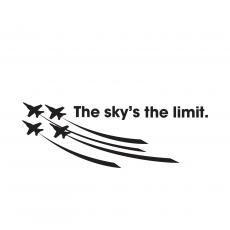 Sky's the Limit Vinyl Wall Decal - Vinyl Wall Decals