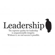 Leadership Eagle Vinyl Wall Decal - Vinyl Wall Decals