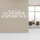 Customer Experience Vinyl Wall Decal