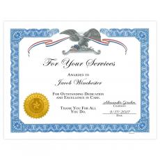 Patriot Certificate Paper - Classic Border