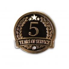 5 Years of Service Lapel Pin - Fun Motivational Gifts