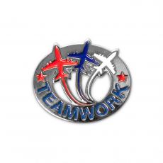 Teamwork Jets Lapel Pin - Lapel Pins