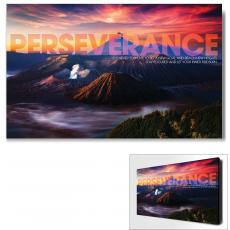 Perseverance Volcano Motivational Art - Modern