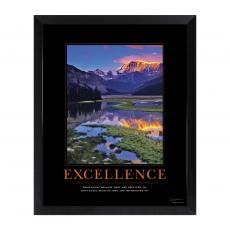 Employee Gifts - Excellence Mountain Mini Motivational Poster