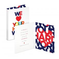 Conversation Hearts Treat Card - Candy & Food