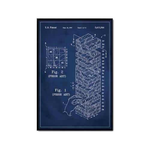 Jenga Patent Art 110034-AC-12 | Patent Art | Successories
