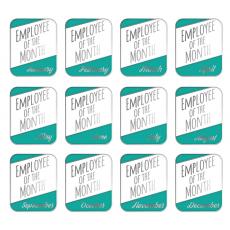 Employee of the Month Pin 12 Pack - Lapel Pins