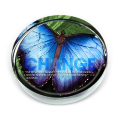 Change Butterfly Positive Outlook Paperweight - Office Supplies