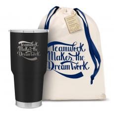 Big Joe - The Big Joe - Teamwork Dream Work 30oz. Stainless Steel Tumbler