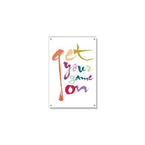 Game On Inspirational Art Posters & Art - Motivational Posters - Inspirational Art - Game On Inspirational Art