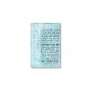 Priorities Blue Inspirational Art