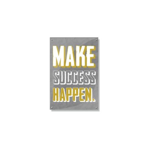Posters & Art - Motivational Posters - Inspirational Art - Make Success Happen Inspirational Art
