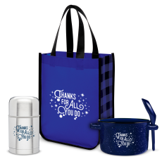 Employee Gifts - Thanks for All You Do Souper Holiday Tote Set