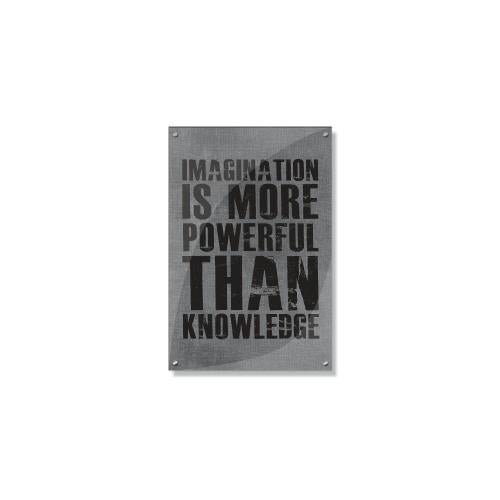 Posters & Art - Motivational Posters - Inspirational Art - Imagination Is More Inspirational Art