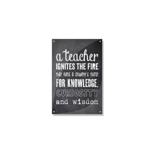 Posters & Art - Motivational Posters - Inspirational Art - Teacher Chalkboard Inspirational Art