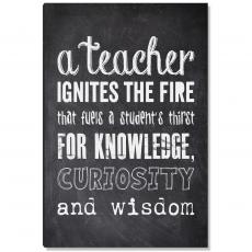 Teacher Chalkboard Inspirational Art - Motivational Posters