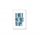 Do More Happy Inspirational Art