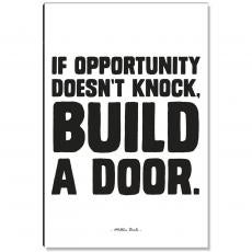Opportunity Knocks Inspirational Art - Motivational Posters