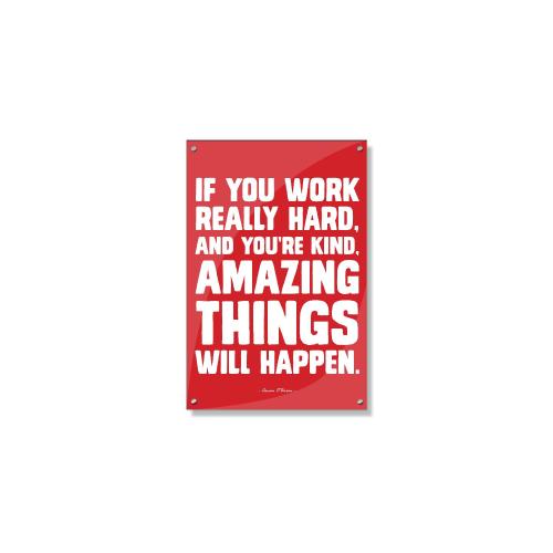 Work Hard Inspirational Art Posters & Art - Motivational Posters - Inspirational Art - Work Hard Inspirational Art