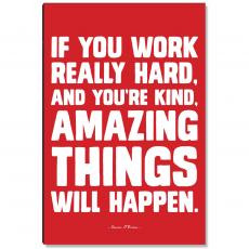 Work Hard Inspirational Art - Inspirational Art