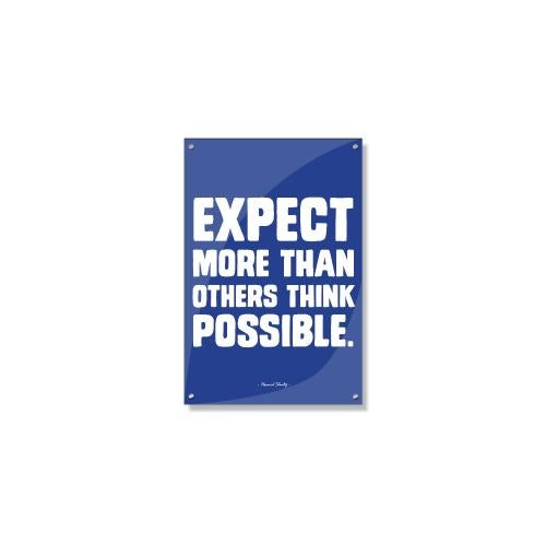 Posters & Art - Motivational Posters - Inspirational Art - Expect More Inspirational Art