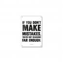 Make Mistakes Inspirational Art