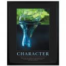 1.5 in. Black Satin Wood