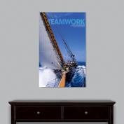 Teamwork Sailboat Motivational Art - Teamwork