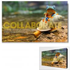 Collaborate Rainforest Motivational Art - Motivational Posters