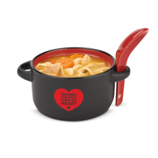 Work of Heart Soup Mug & Spoon - Nurses Gifts