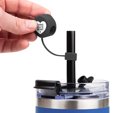 Thanks for Your Work of Heart Straw Topper - Stanley Style Tumblers