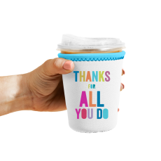 Thanks for All You Do Cafe Cooler - Eco-Friendly Gifts