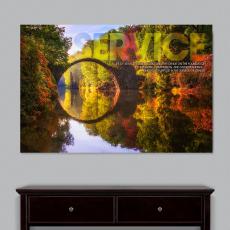 Wood Mounted Wood Mounted