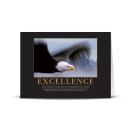 Excellence Eagle Greeting Cards (25 Pack)