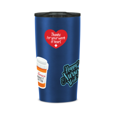 Nurse Stickered Kudos Tumbler - Nurses Gifts