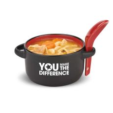 You Make the Difference Soup Mug & Spoon - Fun Motivational Gifts