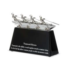 Teamwork Rowers Executive Sculpture - Teamwork