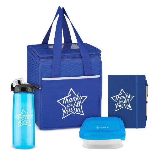Corporate Gifts - Employee Gifts - Bags & Totes - Bag Gift Sets - Teamwork Dream Work Perfect 5 Gift Set