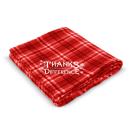Making a Difference Plaid Fleece Blanket